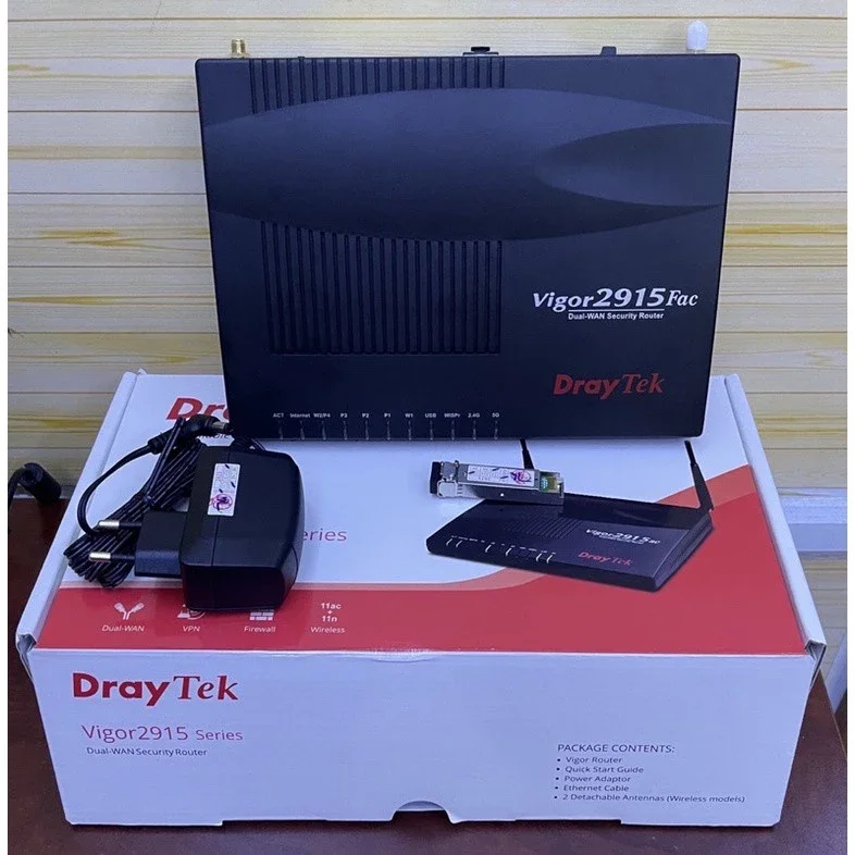 Router wifi cân vận tải draytek vigor 2915ac/2925fac