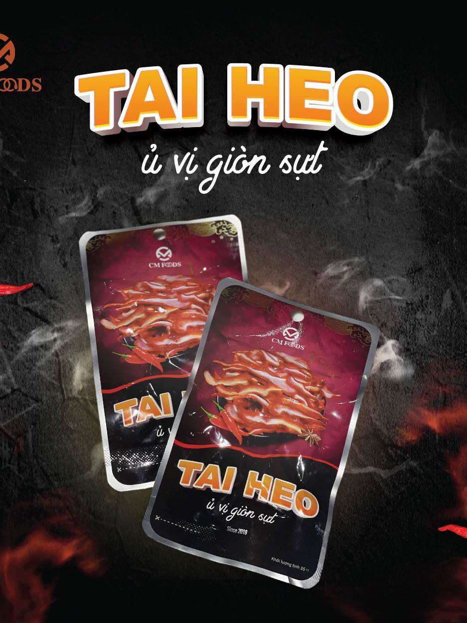 Chân gà ủ vị -chân gà rút xương- tai heo ủ vị cm food - siêu ngon - giòn - sựt