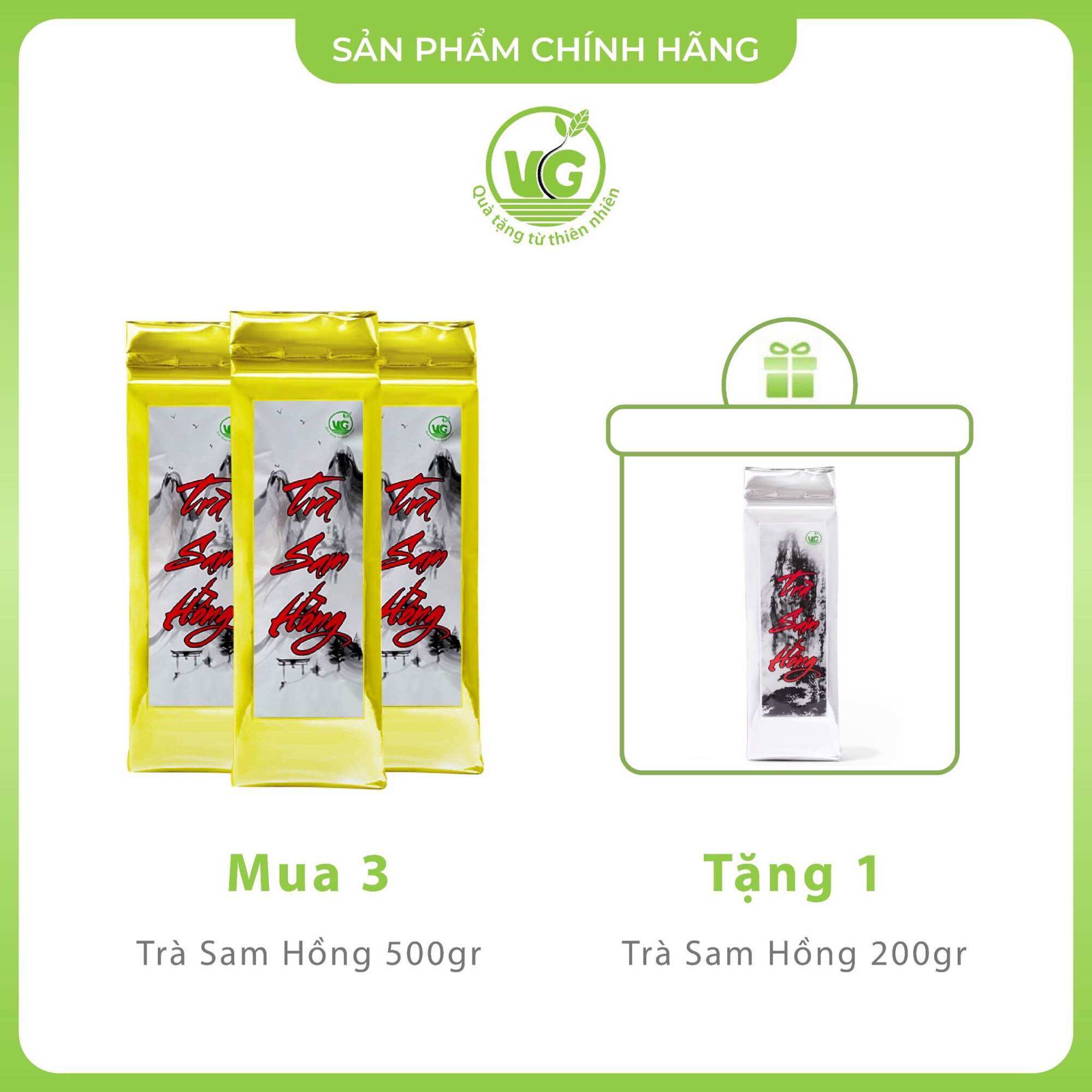 Trà sam hồng ngủ ngon thanh lọc cơ thể giải độc gan