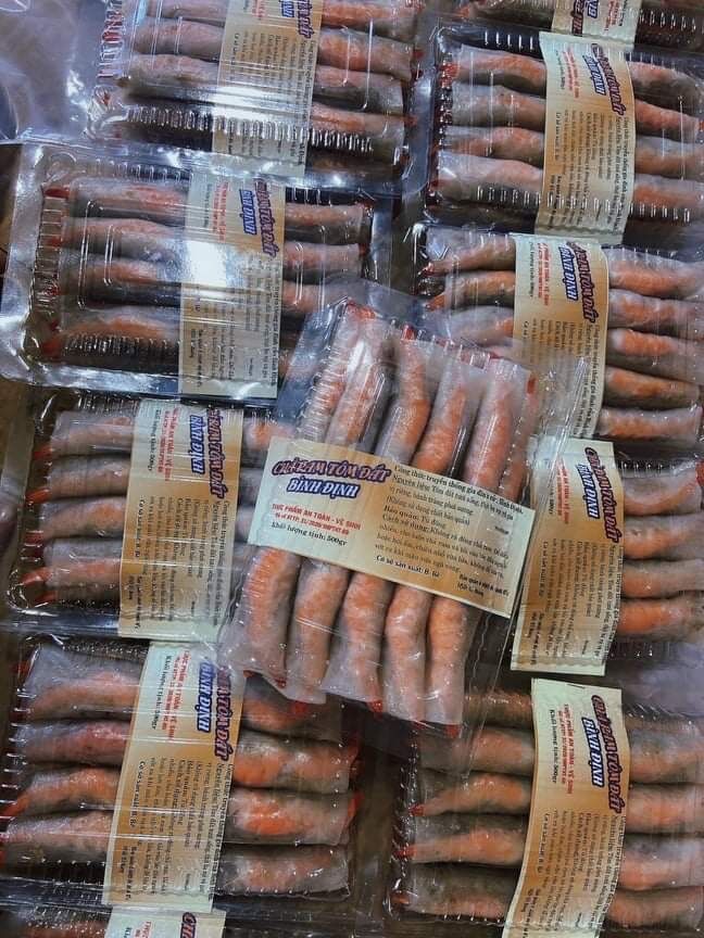 (hoả tốc tphcm) 0,5kg Chả ram Tôm đất (size trung)