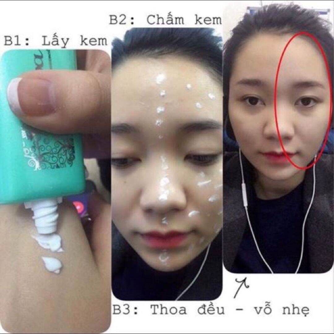 KEM TRANG ĐIỂM LÀM TRẮNG DA VITAMIN THẢO MỘC SPAPRO