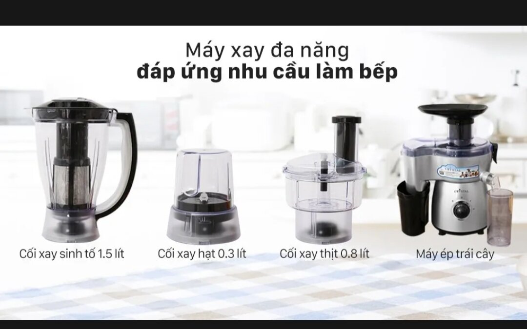 Máy xay đa năng Crystal BL466ABD

( hàng trưng bày chính hãng)