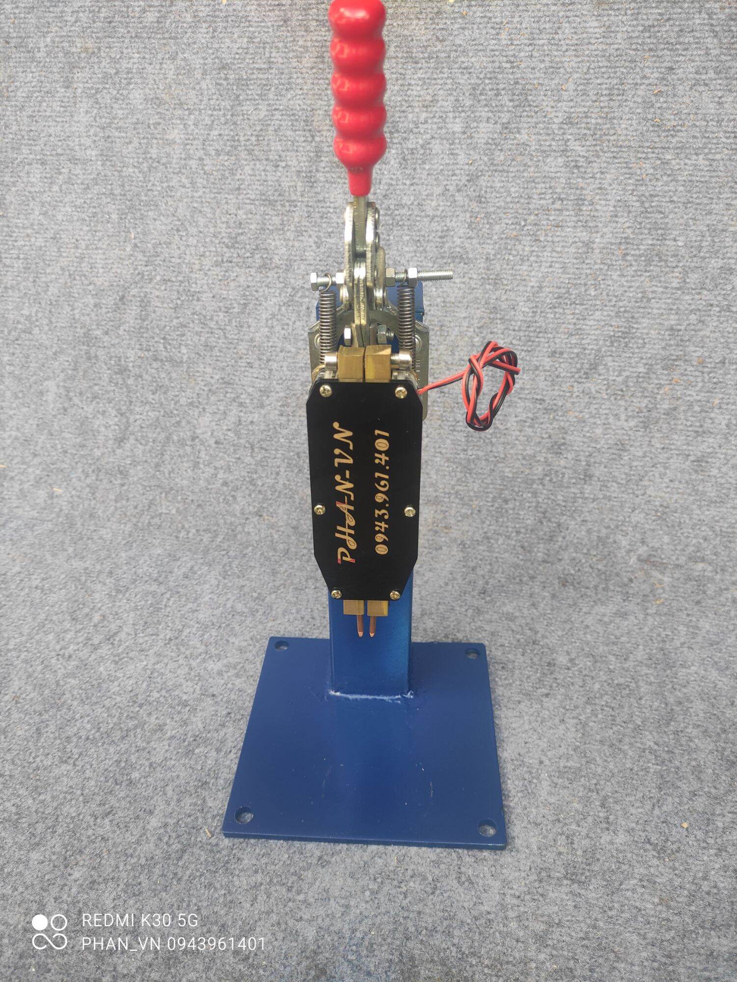 Trụ hàn cell pin