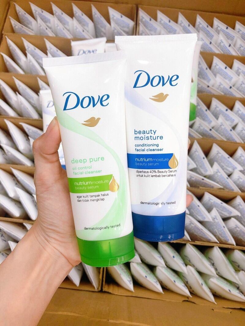 Sữa rửa mặt Dove giá siêu rẻ 100ml thơm