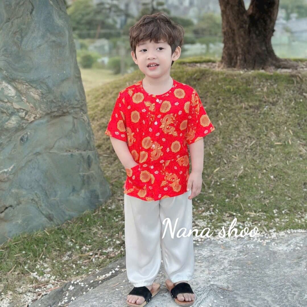 Bà ba cho bé/ Bộ bà ba bé trai bé gái chất lụa mềm mịn mát size 7ky - 25ky