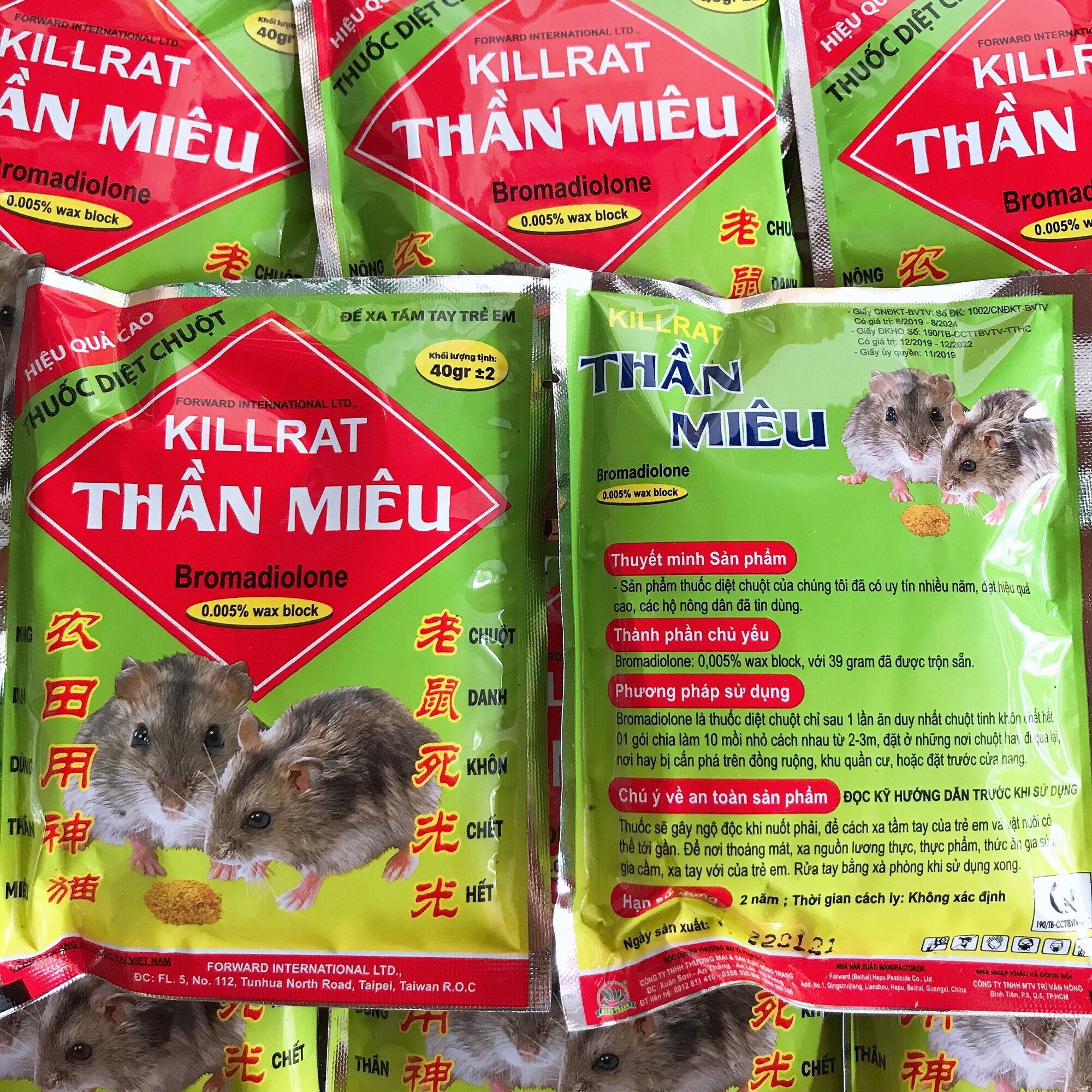 Thuốc diệt chuột- không cần ăn, ngửi cũng chết