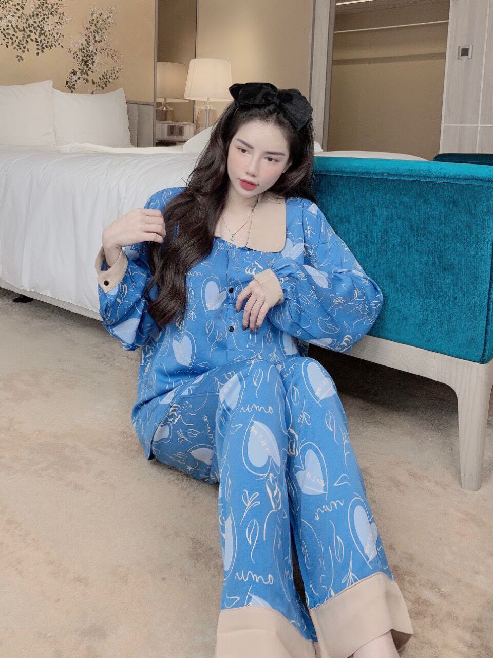 BỘ LUẠ MANGO TAY DÀI BIG SIZE. PHOM  DƯỚI 75KG.