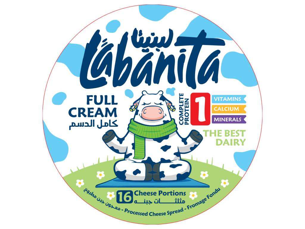 (Date T02/27) Phô mai Labanita Ai Cập hộp 16 miếng 240g