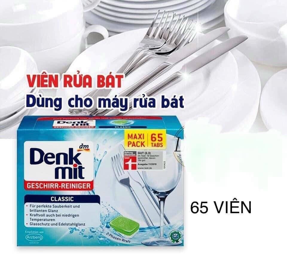 Viên rửa bát Denkmit Đức
