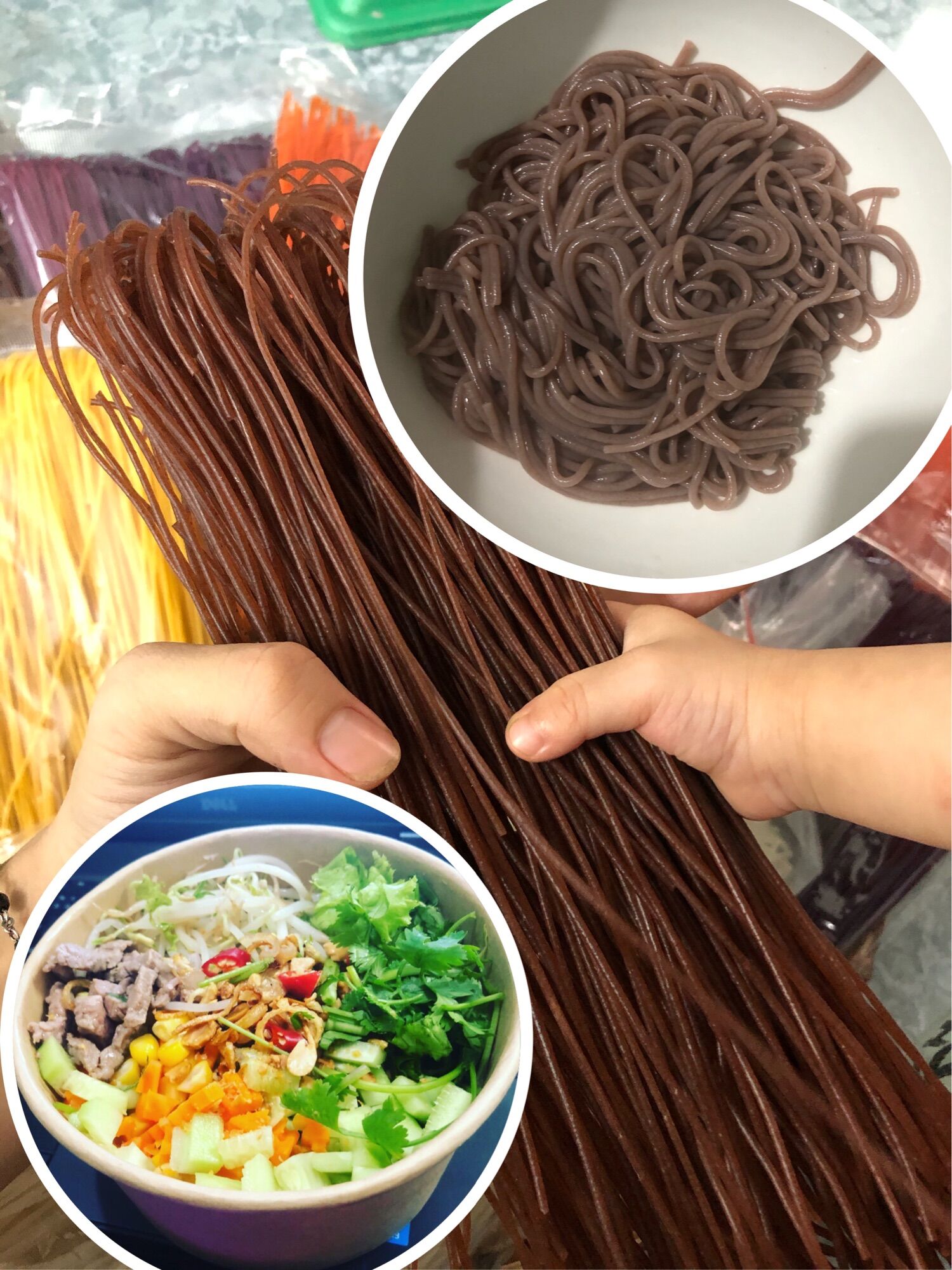 Bún gạo lứt đỏ [eat healthy] 2 túi 500gr