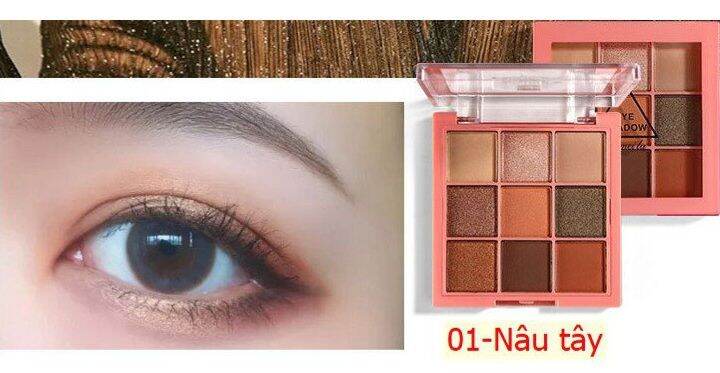 Bảng phấn mắt 9 ô LAMEILA