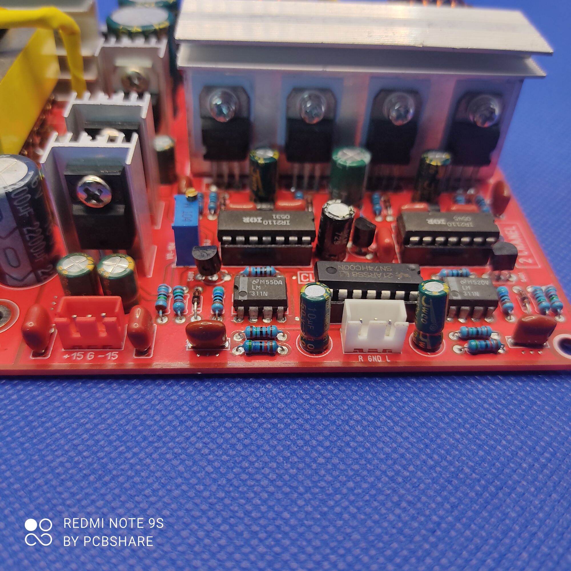 Class D liền nguồn 2 kênh (Hệ 12V, 24V)