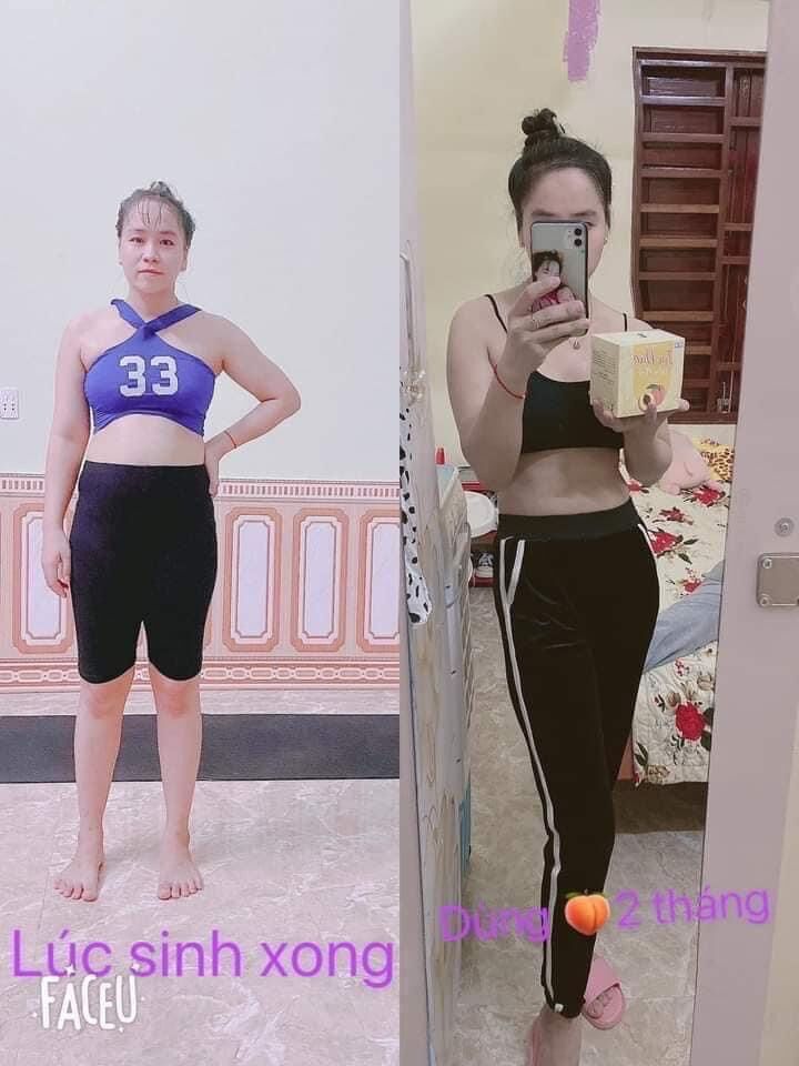 Combo 10 hộp trà đào detox plus