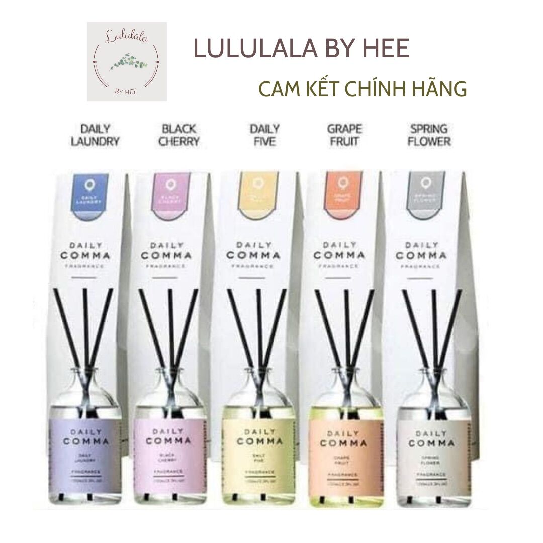 Tinh dầu khuếch tán nước hoa - tinh dầu thơm phòng daily comma 100ml