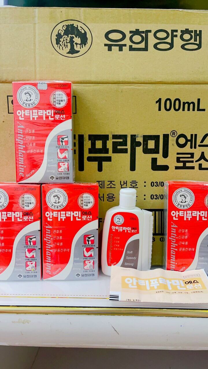 Combo 10 hộp dầu nóng xoa bóp Hàn Quốc