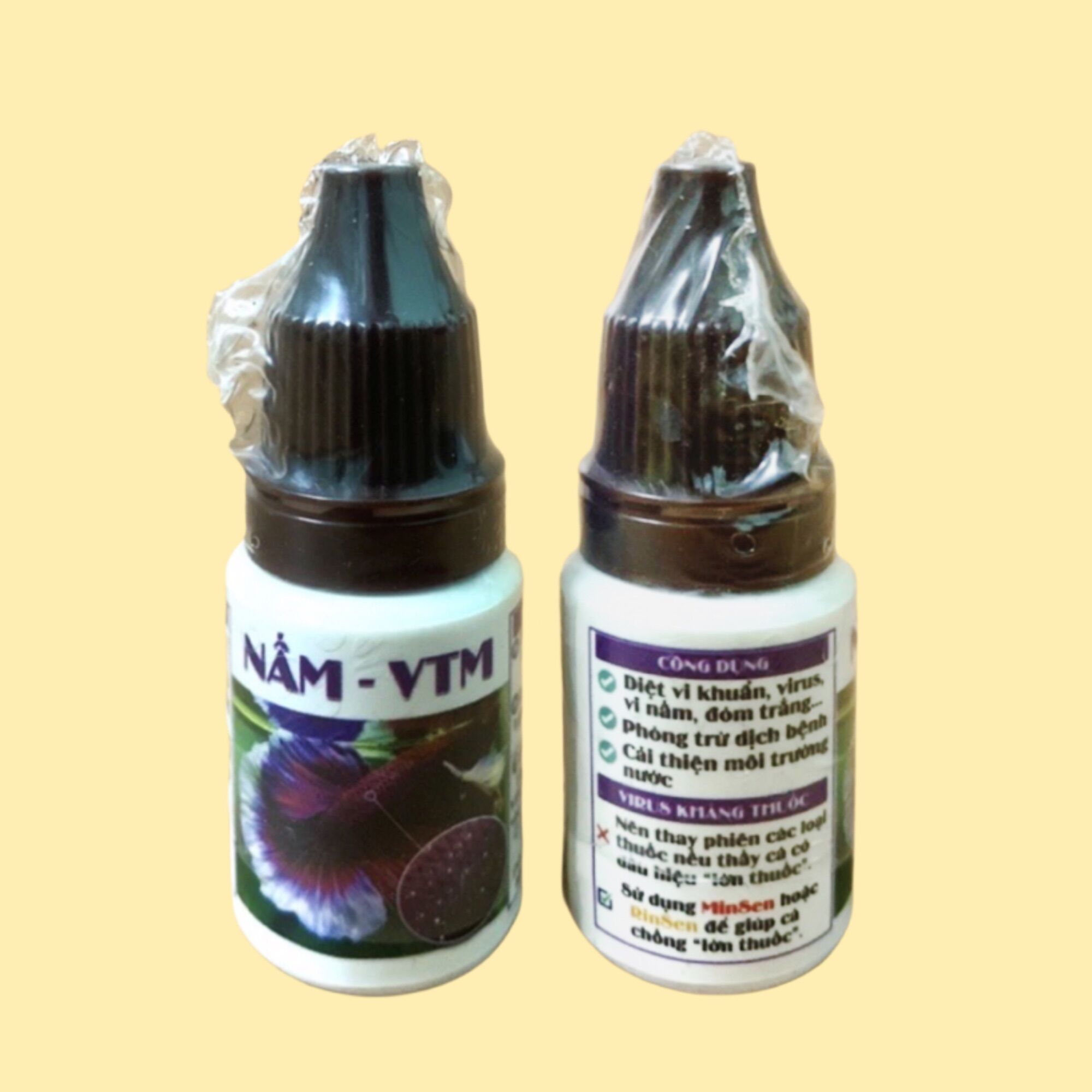 VI SINH ĐƯỜNG RUỘT & NẤM CHO HỒ CÁ CẢNH