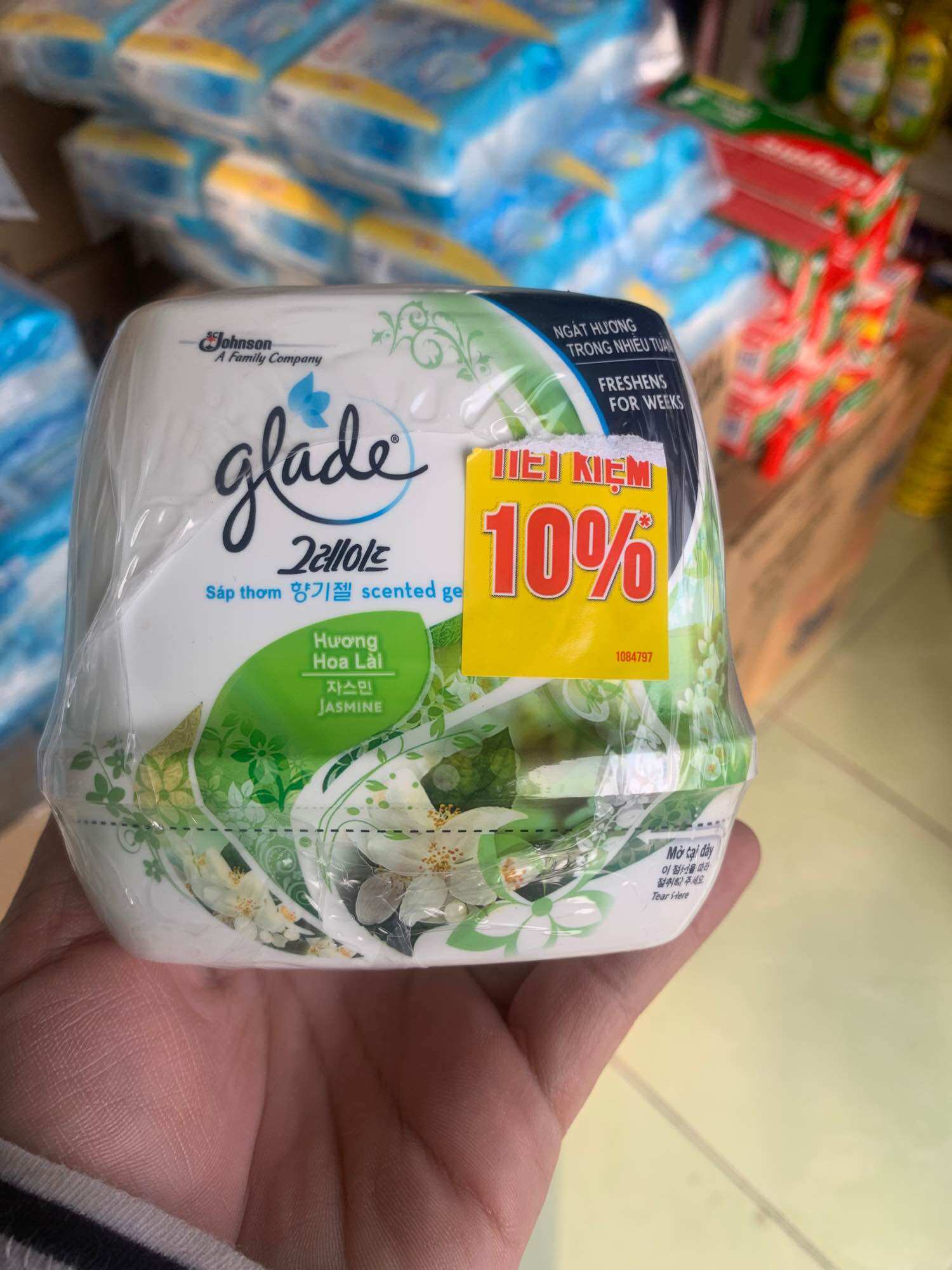 Sáp thơm Glade hương hoa lài