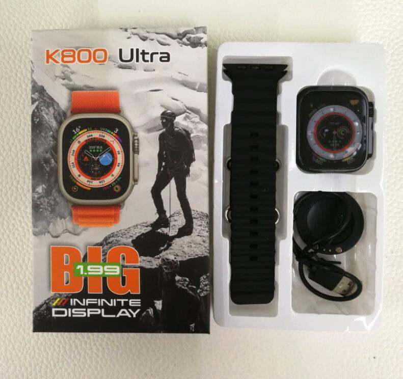 Đồng Hồ Thông Minh Thể Thao C800 Ultra T800 K800U Nhiều Ngôn Ngữ Dây Đeo Bằng Silicon Bluetooth Kết 