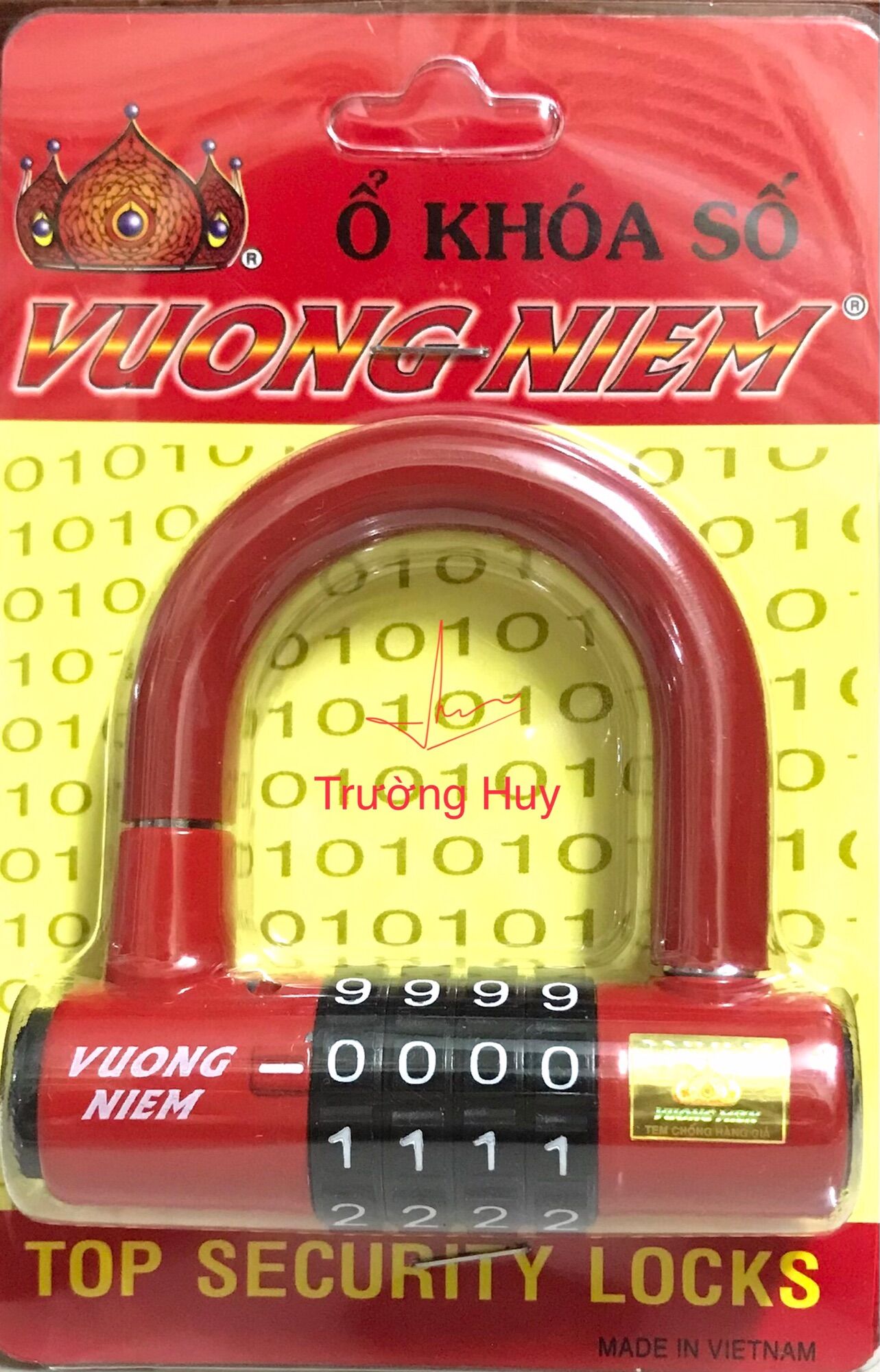 [chính hãng] HCM Khoá số (mật khẩu) Vương Niệm - Bảo hành 6 tháng