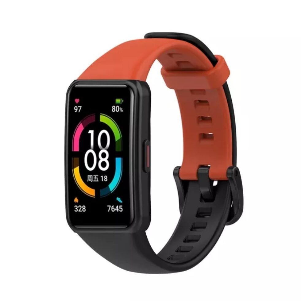 [ Miband 7 Pro ] Dây Đeo SILICON 2 màu dành Cho Xiaomi Miband 7 Pro
