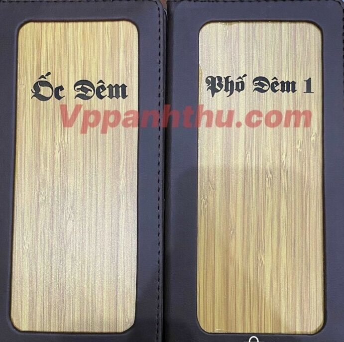 CUỐN BÌA MENU NHỎ 10 LÁ 2312