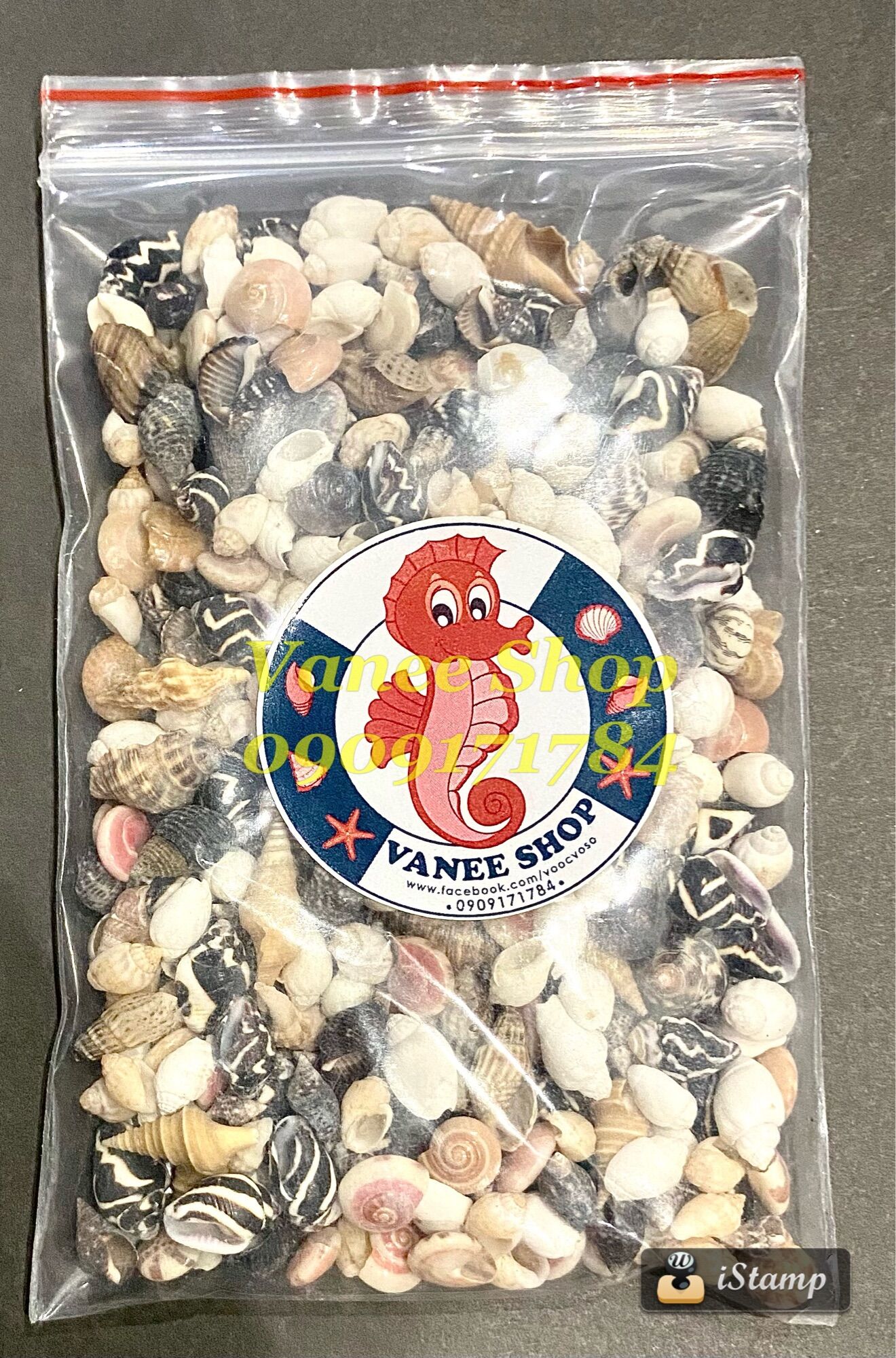 Vỏ ốc mix nhí dưới 2cm 100gr