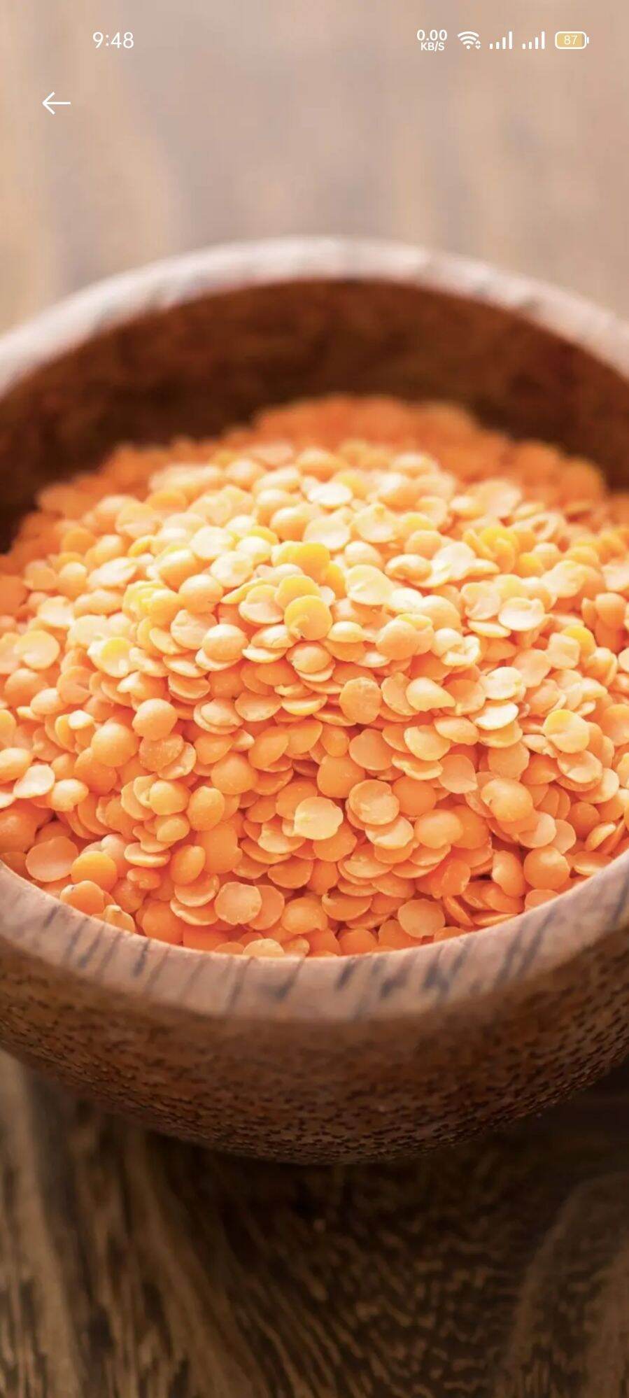 ĐẬU LĂNG ĐỎ TÁCH VỎ CANADA 500G