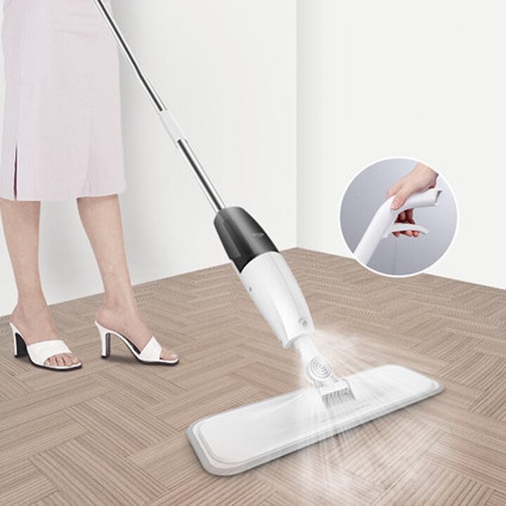 Cây lau nhà phun xương 360° tiện ích cho mọi gia đình