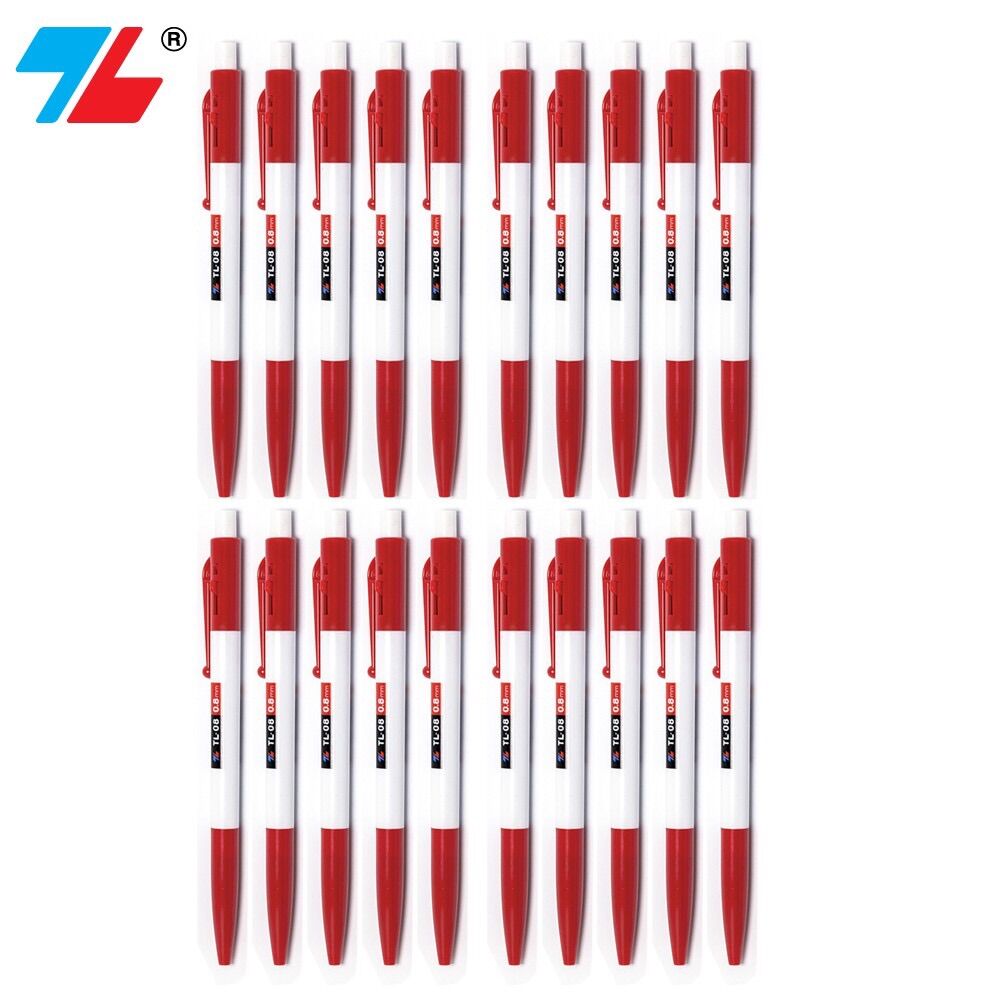 Bút Bi Thiên Long ngòi 0.8mm TL-08 ( Xanh, đỏ, đen )