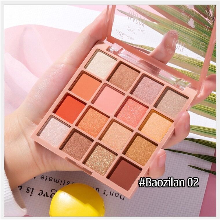 Bảng Phấn Mắt Tutu KAQI vs Baozilan 16 Màu