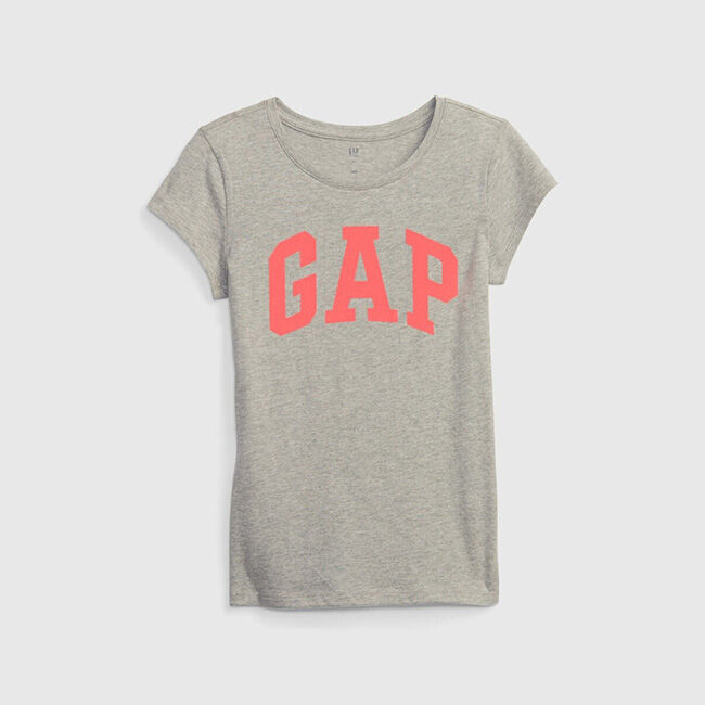 Gap - áo thun tay ngắn bé gái - logo - v-ss val logo tee xls 782765-00