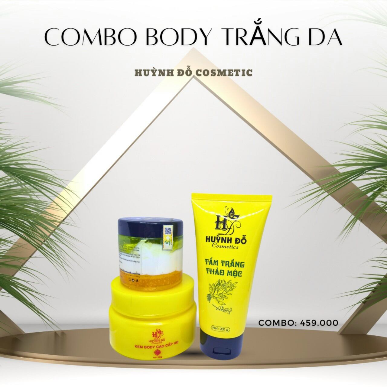 Tắm trắng thảo mộc huỳnh đỗ