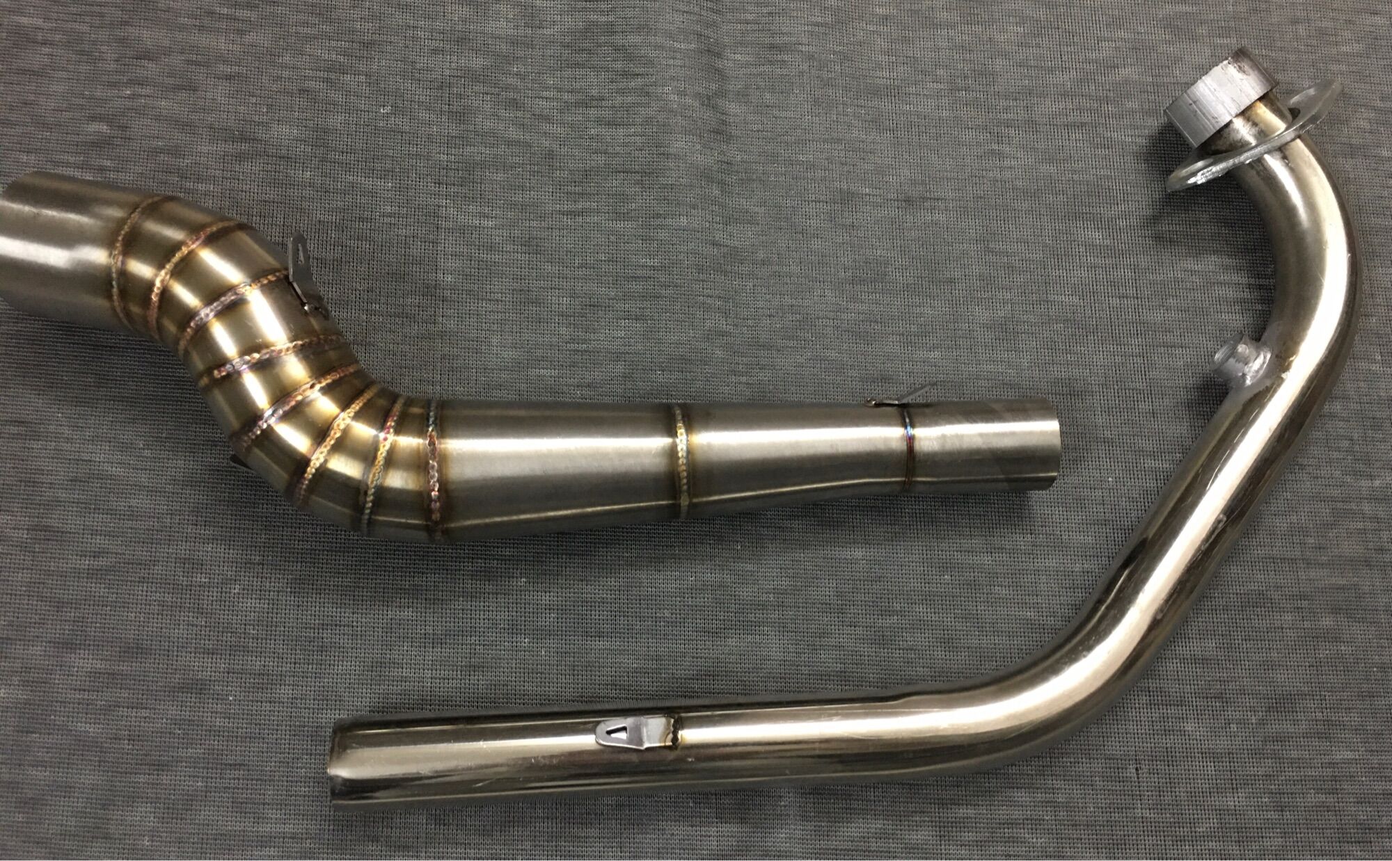 Cổ Pô 2 khúc From STB Winner Sonic Winner x gắn mọi lon pô , chuẩn inox 304