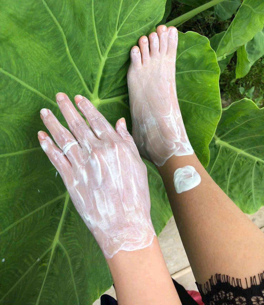 Tắm trắng lá nam