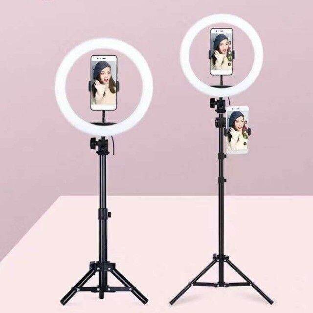 ĐÈN LIVESTREAM 26CM 2 KẸP ĐT CAO 2M1