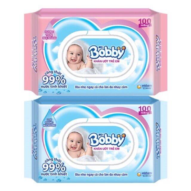 Combo 10 gói khăn ướt Bobby