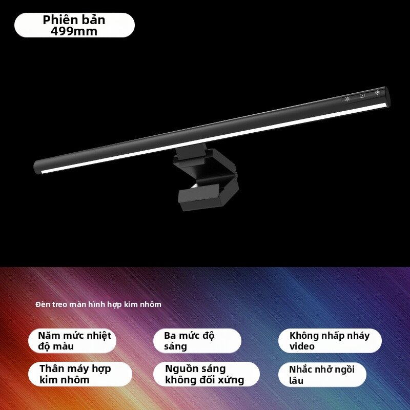Đèn Màn Hình Không Dây Nhắc Nhở Hợp Thanh Học Ergonomic Asymmetric