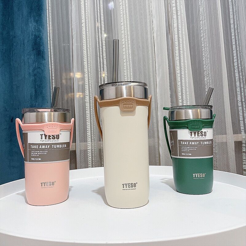Tyeso 710ml + ống hút + ticker
