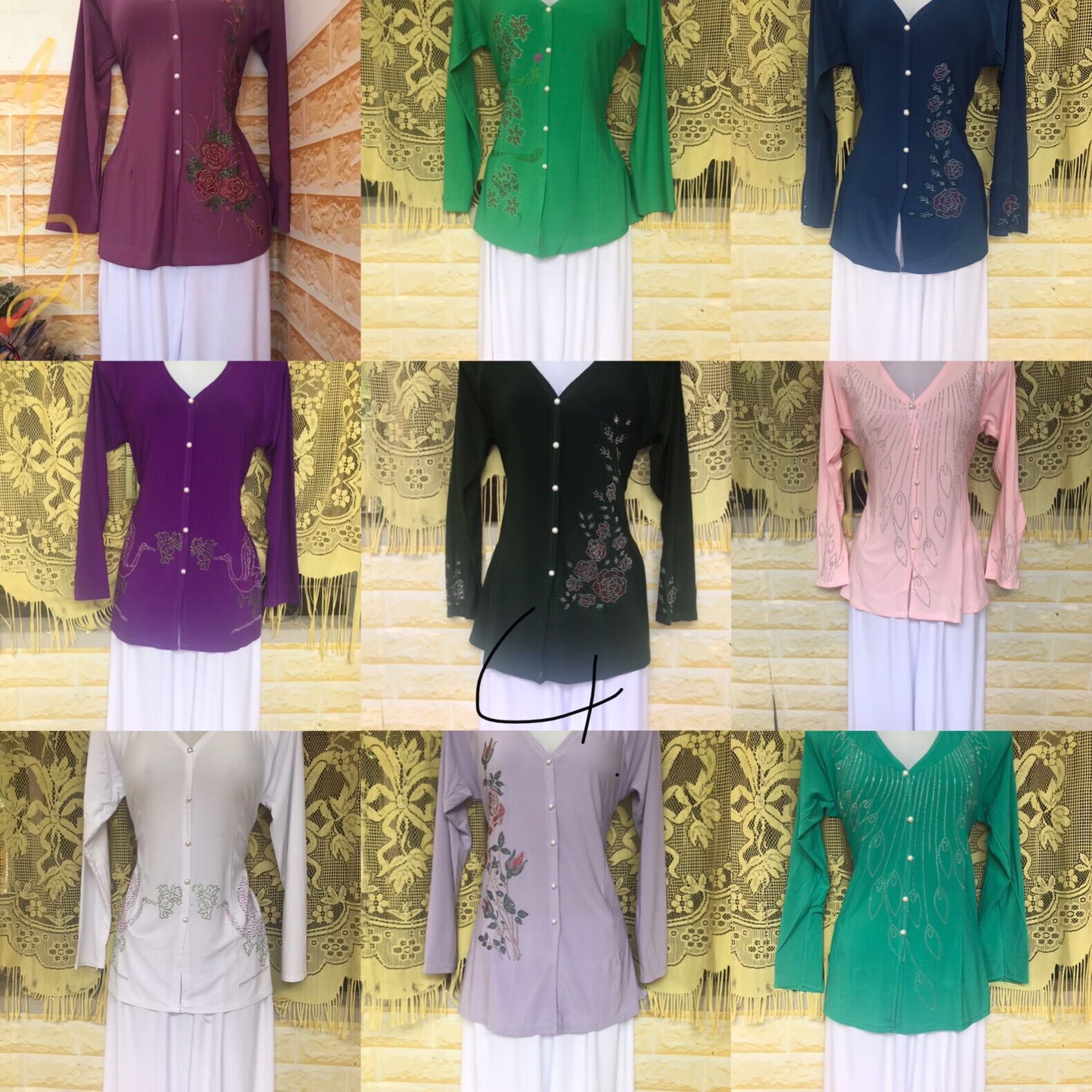 Aó lẻ bà ba size xl 60-65kh