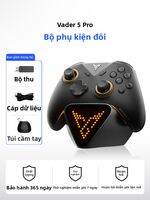 Flydigi | Tay cầm chơi game Flydigi Vader 5 Pro - Joystick Hall Effect Không Dây Low-Latency 8 Nút Macro Hỗ trợ PC/Steam/Switch/Mobile
