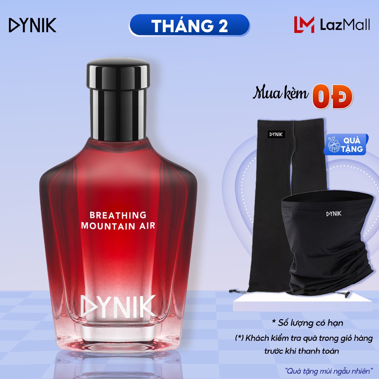 Nước Hoa Nam Cao Cấp DYNIK Breathing Mountain Air Hương Xạ Hương Trầm Ấm 50ml Chính Hãng