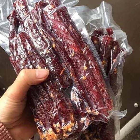 thịt nai gác bếp 500gram