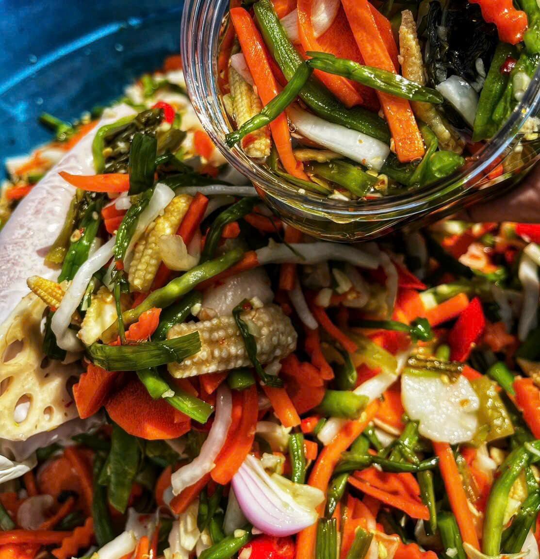 Kim chi tiến vua 1kg