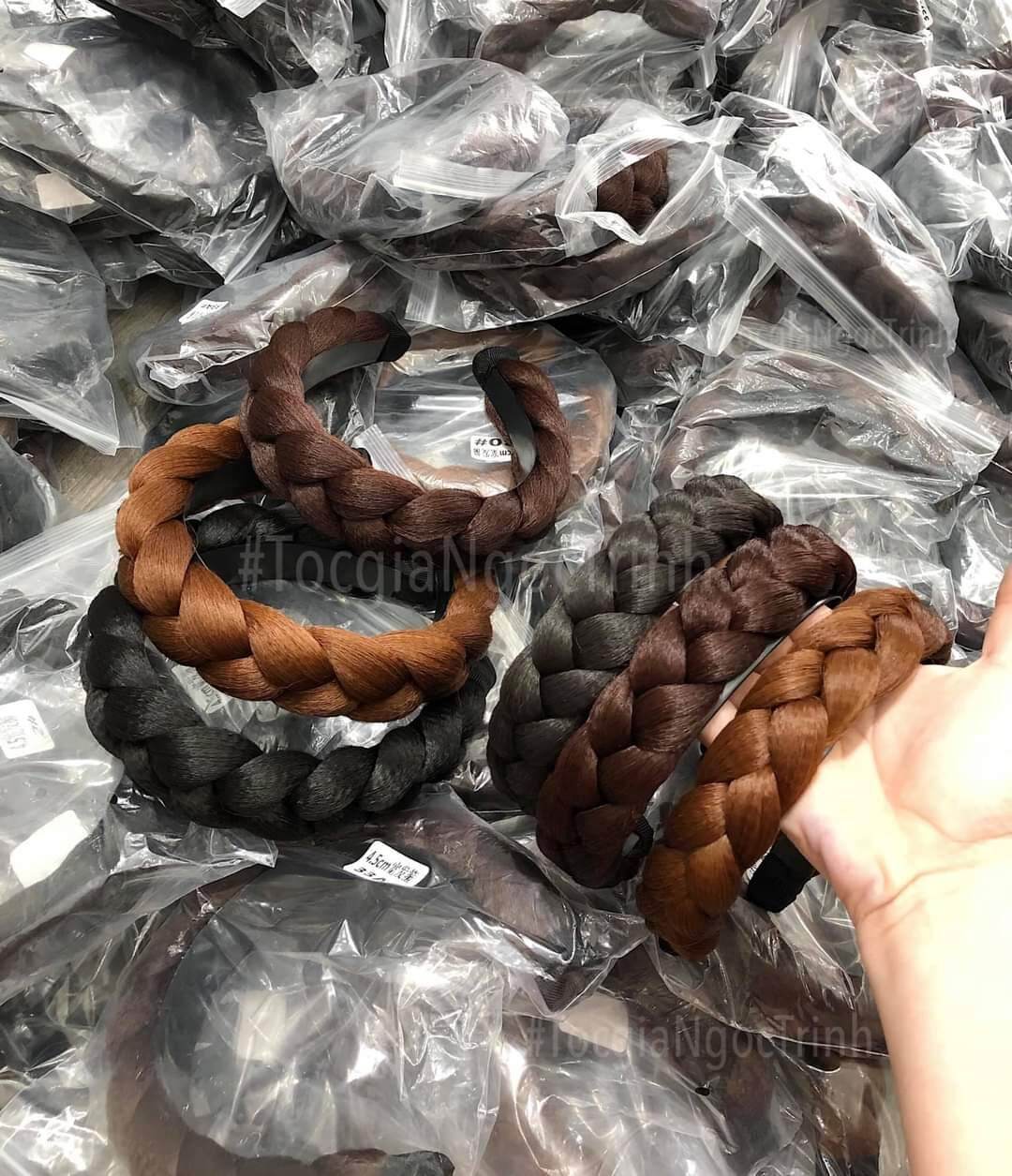 Tóc cài bính phồng 5cm...3cm..2cm