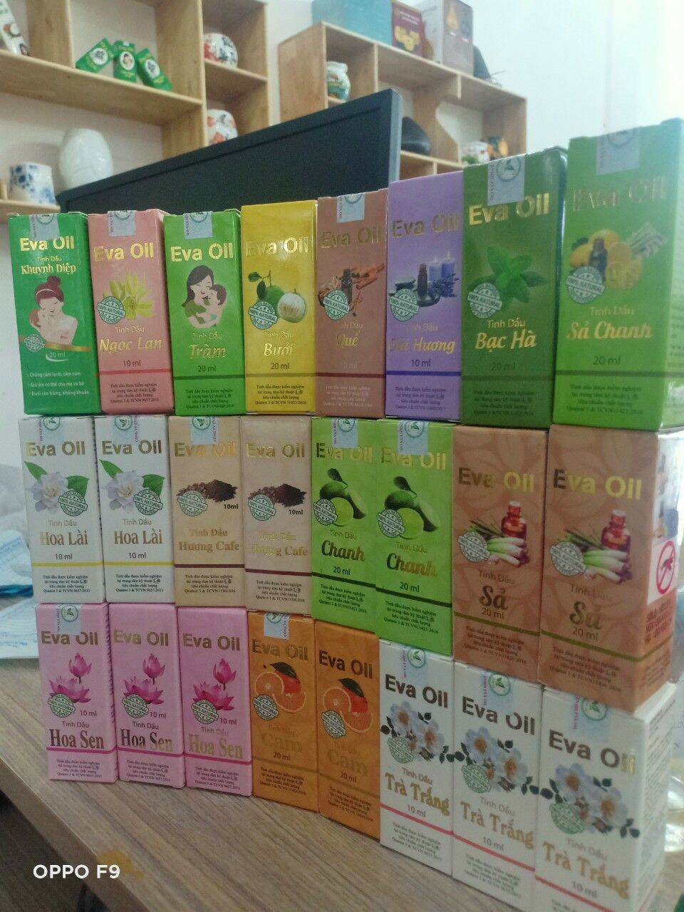 [HCM]Tinh dầu Sả Chanh Eva oil chai 20ml