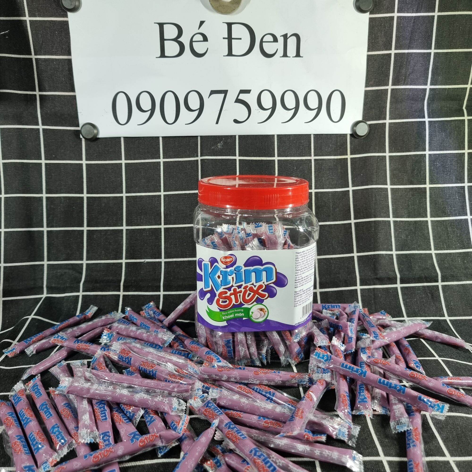 [HCM]Khoai Môn Krim Stix 1 hộp 100 que