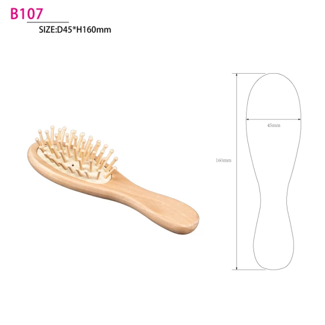 Lược chải tóc bằng tre/ gỗ, lược mềm, massage đầu