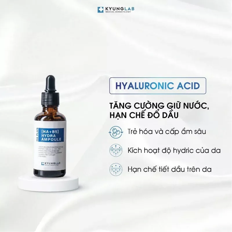 Serum cấp ẩm căng bóng da Kyung Lab HA + B5