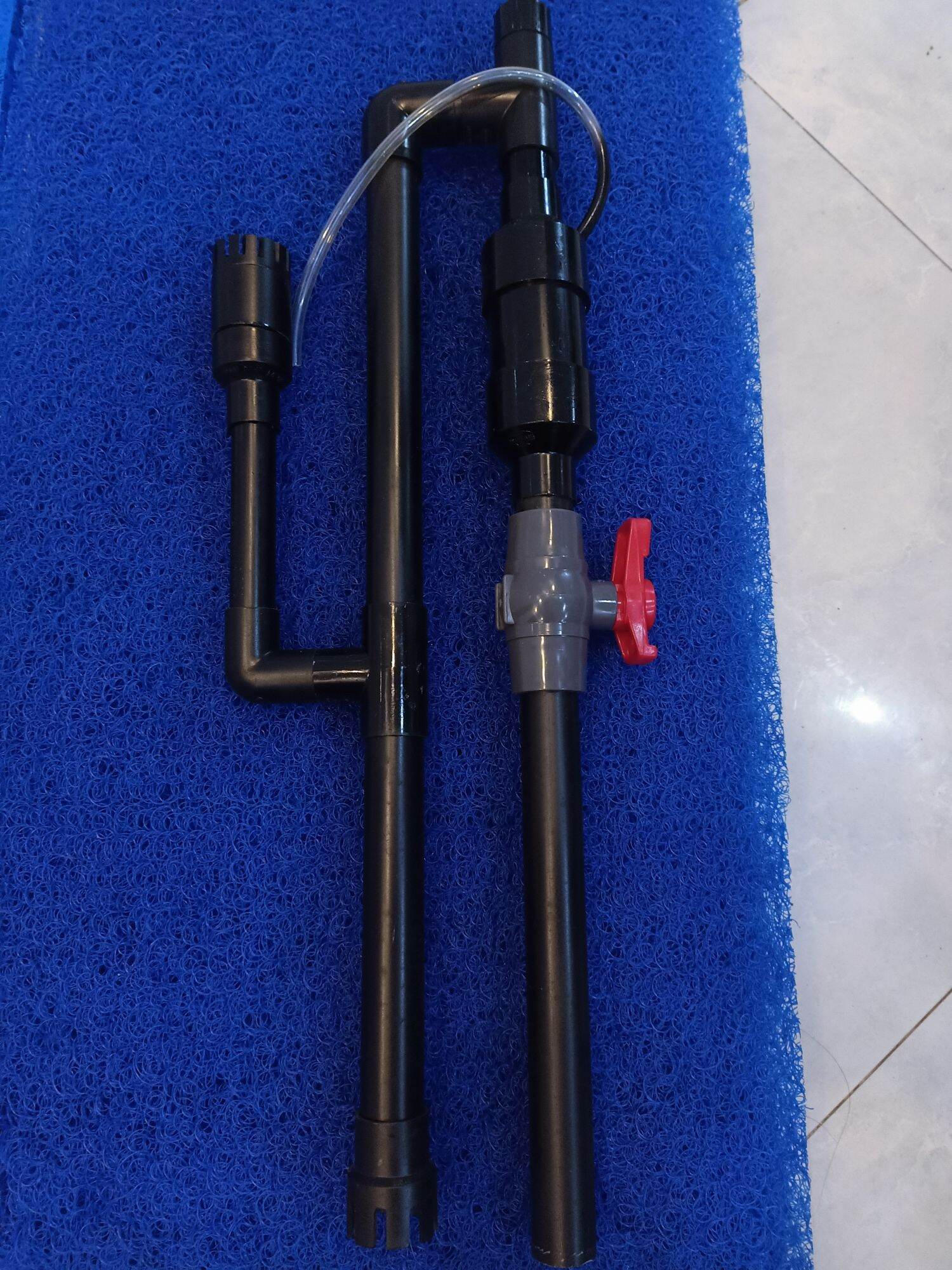 overflow mới ( van mồi nước + mặt hút xoay 360 độ) ống 34