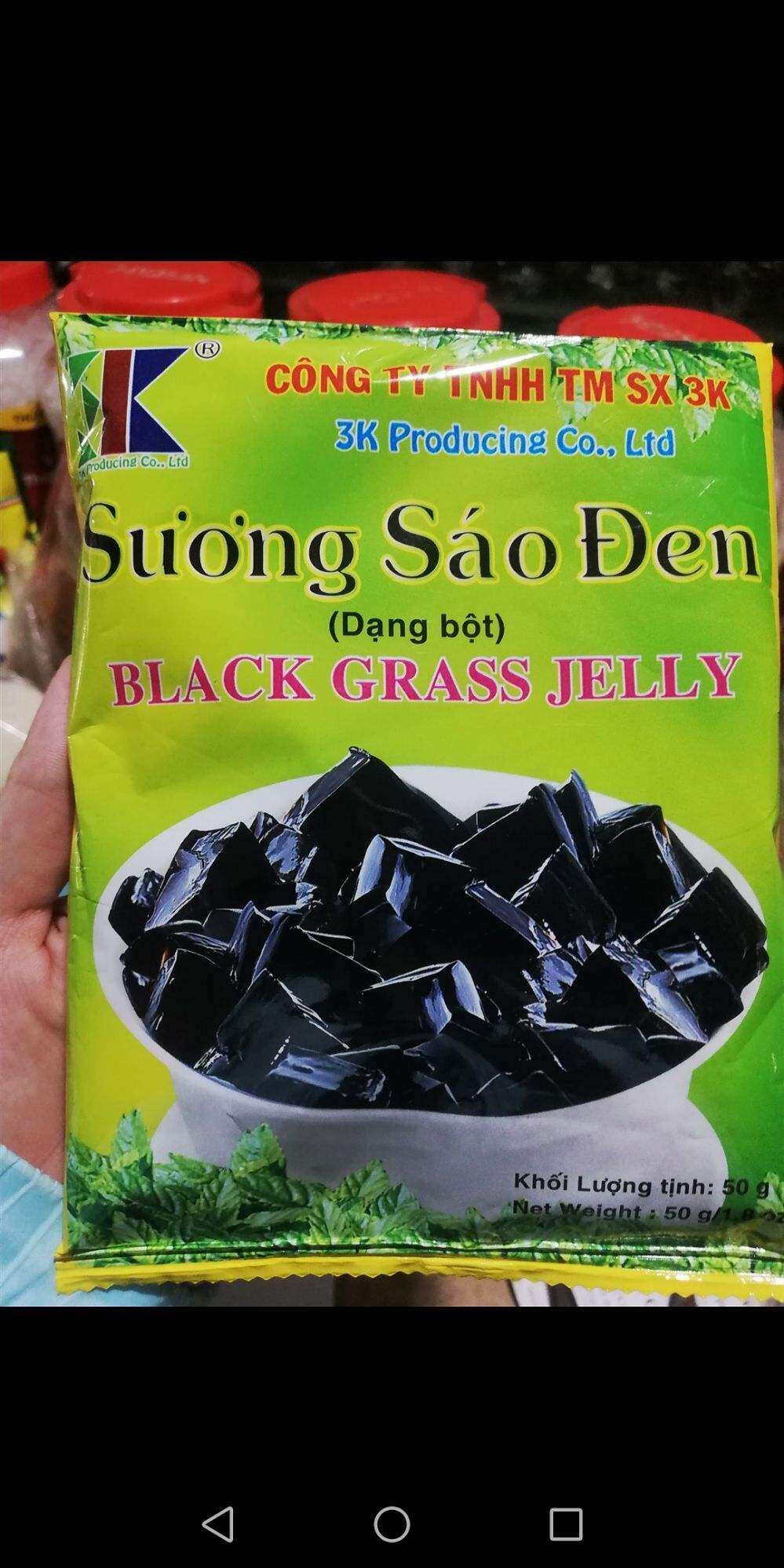 Bột sương sáo đen